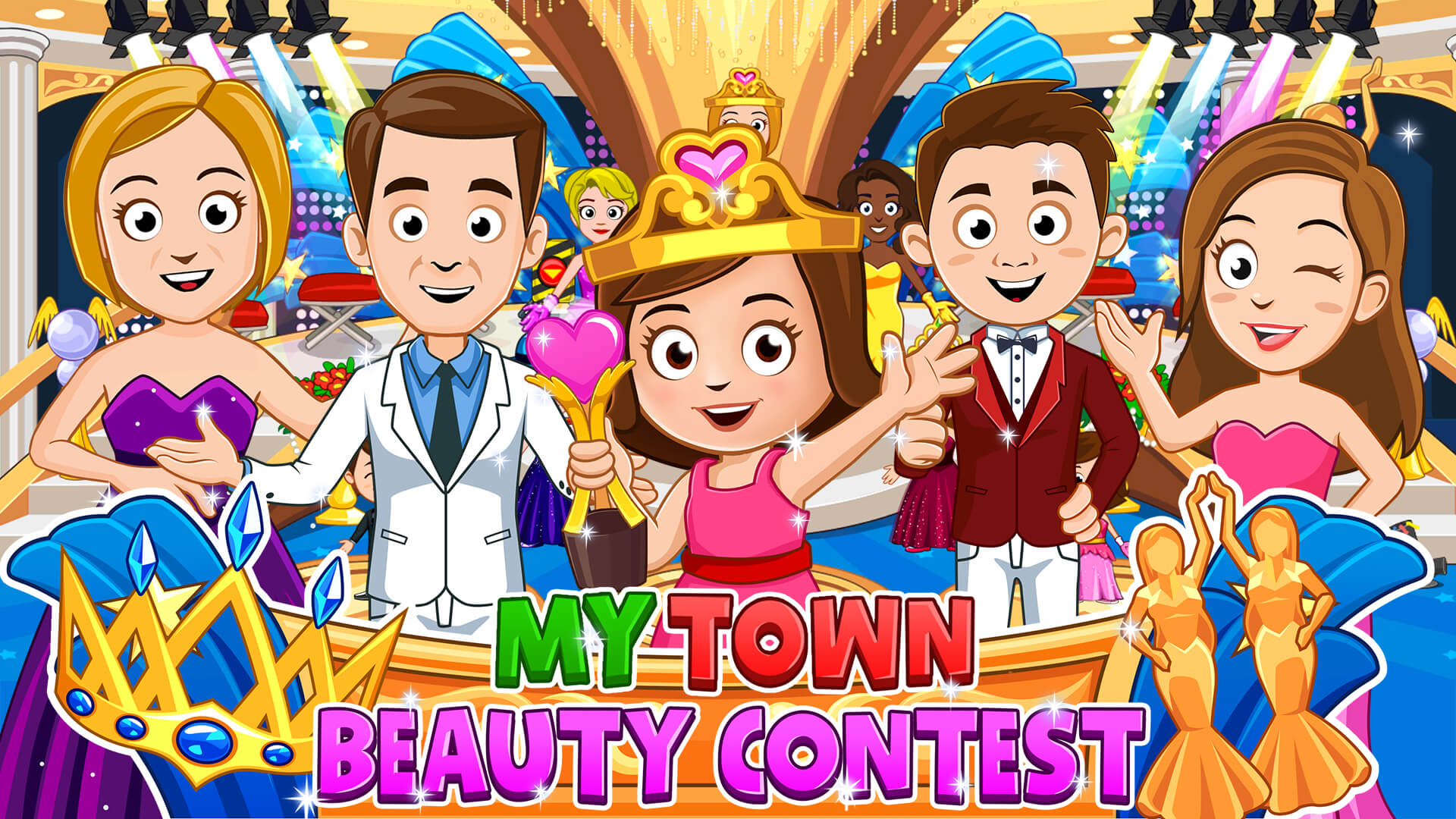 My Town : Beauty Contest - My Town Games