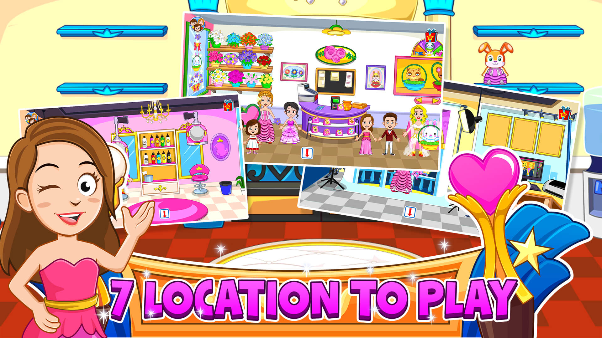 My Town : Beauty Contest - My Town Games